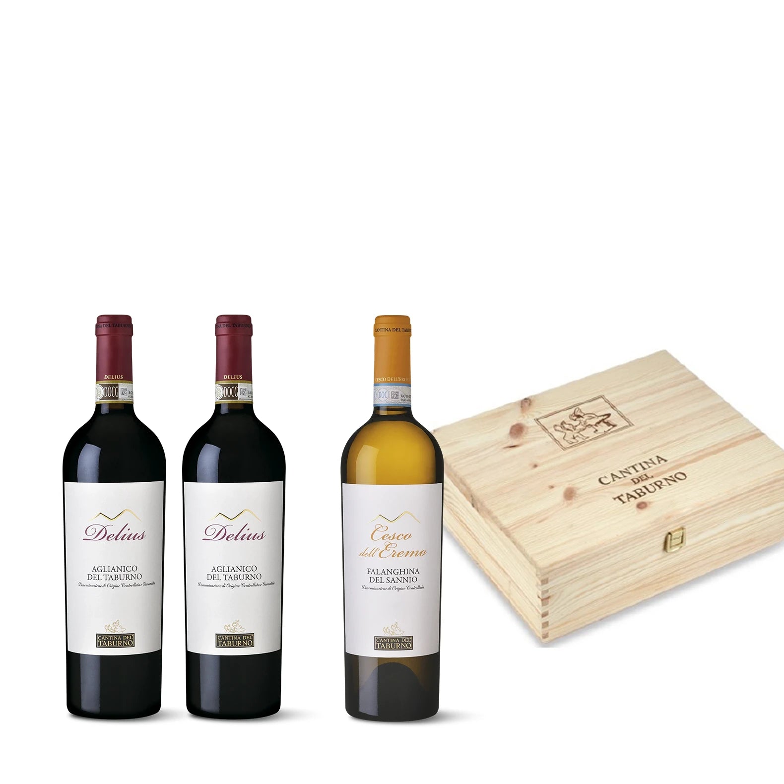 “I Crus” Wooden Box of 3 Wines