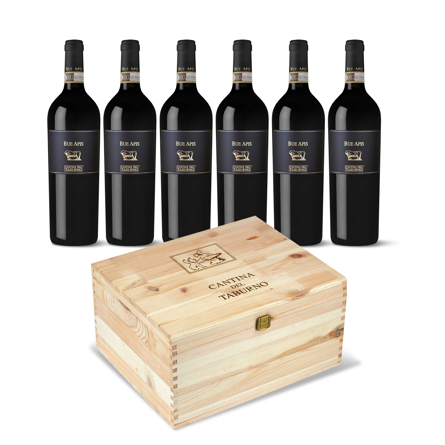 Cassetta legno 6 Bue Apis